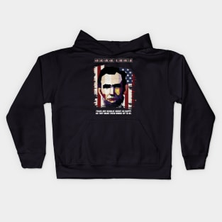 Abraham Lincoln Kids Hoodie